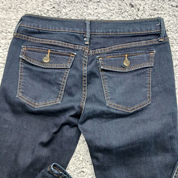 Banana Republic Womans 8 Dark Denim  Boot Cut Jeans/ Pants - Picture 4 of 8